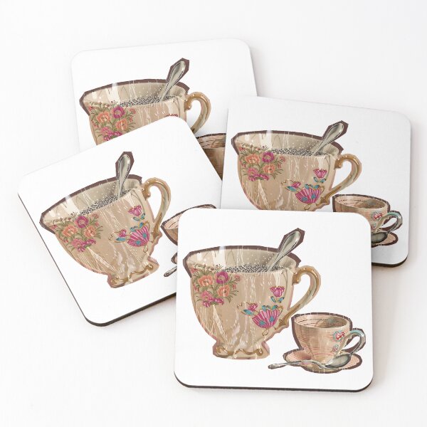Item preview, Vintage Tea Time Stack designed and sold by meaowclub.