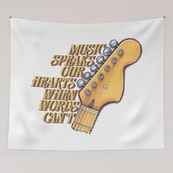 Item preview, Music Speaks Our Hearts when words can't designed and sold by Shamirazzuri.