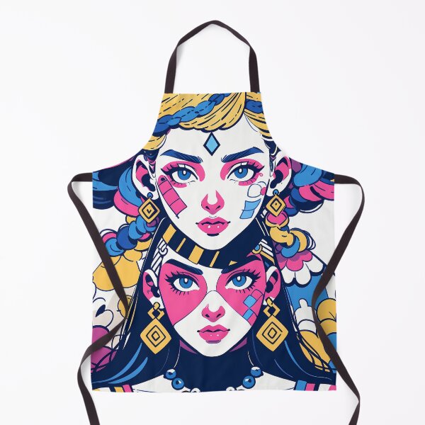 Item preview, Colorful Girls Animated Vibrant Characters Celebration Style Diversity designed and sold by ART ATTACK ZONE.