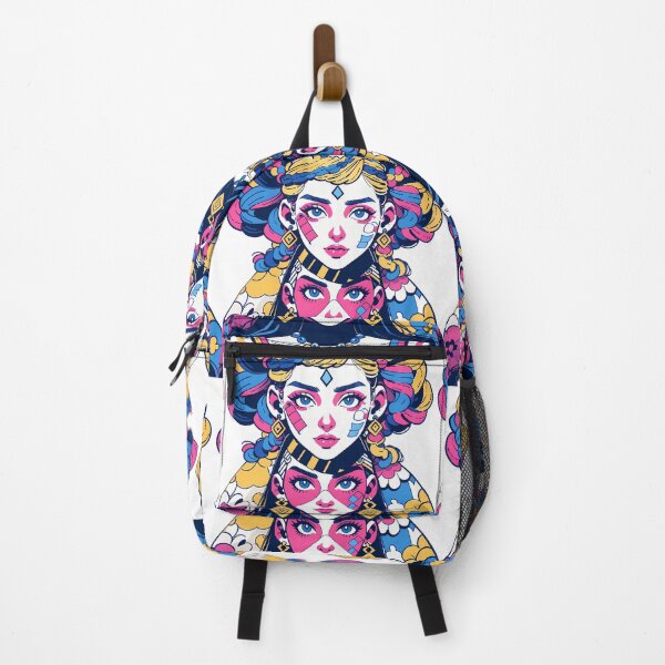 Item preview, Colorful Girls Animated Vibrant Characters Celebration Style Diversity designed and sold by ART ATTACK ZONE.