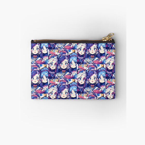 Item preview, Anime Girls Animated Vibrant Characters Celebration Style Diversity designed and sold by ART ATTACK ZONE.