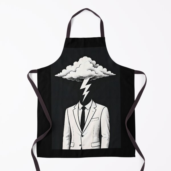 Item preview, Stormy Mind in a Business Suit designed and sold by Amr Siam.
