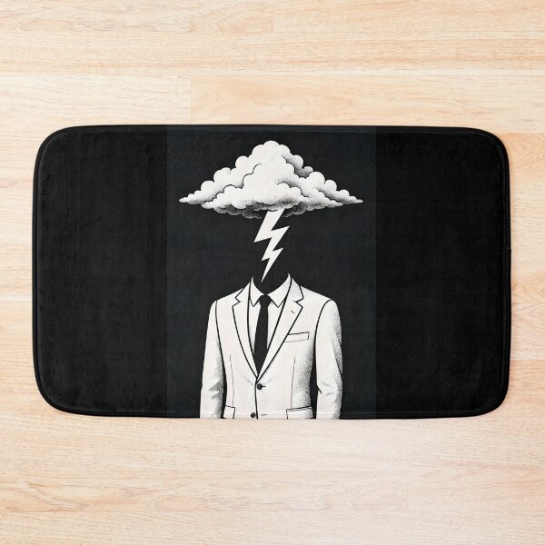 Item preview, Stormy Mind in a Business Suit designed and sold by Amr Siam.