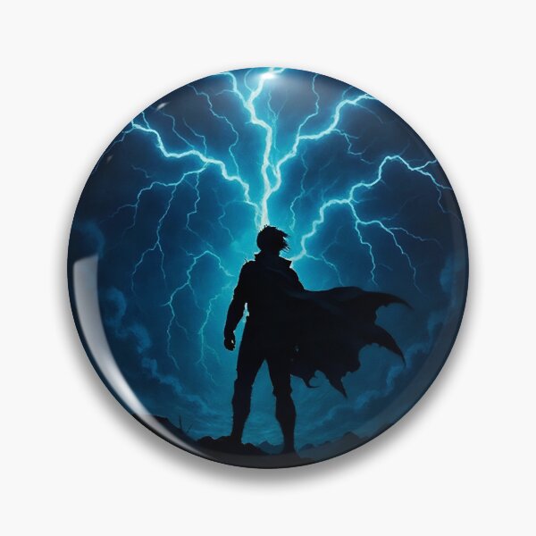 Item preview, Electric Storm Hero in Epic Silhouette Power Surge designed and sold by Amr Siam.