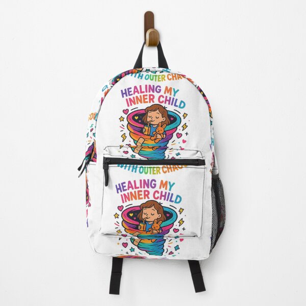Item preview, Healing My Inner Child with Outer Chaos – Whimsical Tornado Art designed and sold by PettyWithPurpose.