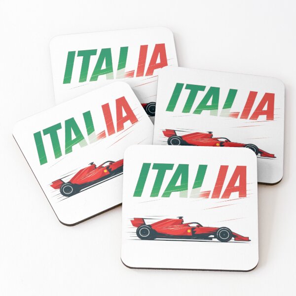 Aperçu de l'œuvre Ferrari F1 – ITALIE Emilia Romagna créée et vendue par Pit Stop Prints.