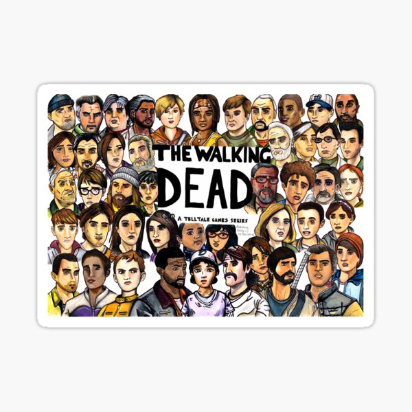 The Walking Dead Stickers Redbubble