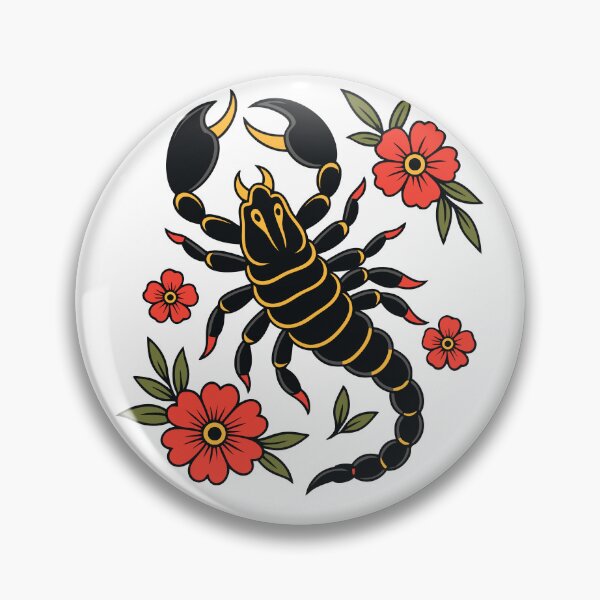 Item preview, Scorpion Tattoo Illustration designed and sold by MasartDesigns.