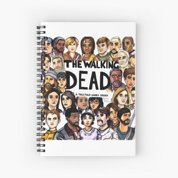 The Walking Dead Telltale Spiral Notebook