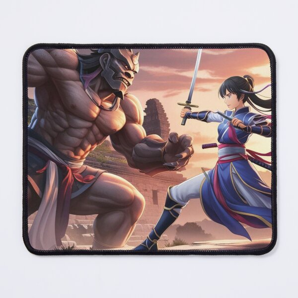 Item preview, Azteca Warrior vs Samurai Girl Warrior designed and sold by MerlinWear.