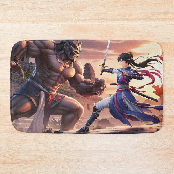 Item preview, Azteca Warrior vs Samurai Girl Warrior designed and sold by MerlinWear.