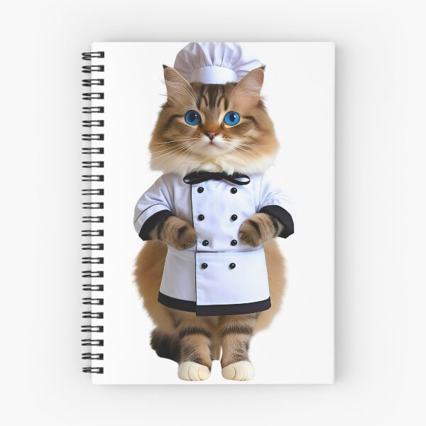 Item preview, Ragdoll Cat Chef Cute Culinary Kitty Art for Cat Lovers designed and sold by Fredster1966.