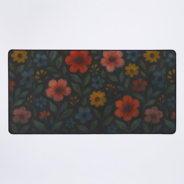 Item preview, Dark Floral Watercolor Pattern designed and sold by VII Studios.