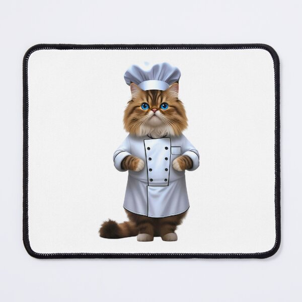 Item preview, Persian Cat Chef Cute Culinary Kitty Art for Cat Lovers designed and sold by Fredster1966.