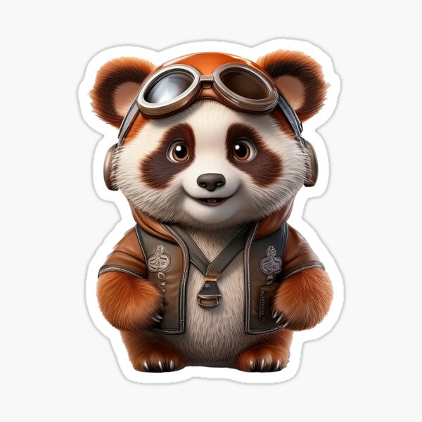 Item preview, Aviator Red Panda - Raloel  designed and sold by Shopping Raloel.