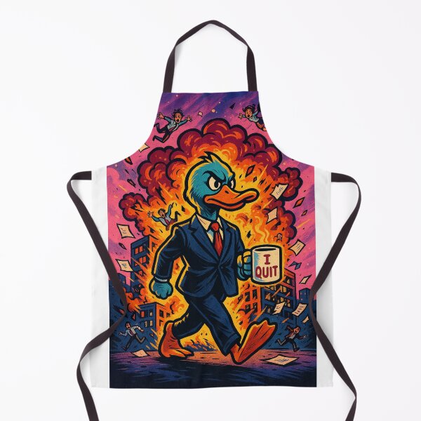 Item preview, Duck Walks Away from Office Chaos designed and sold by QuirkWears.