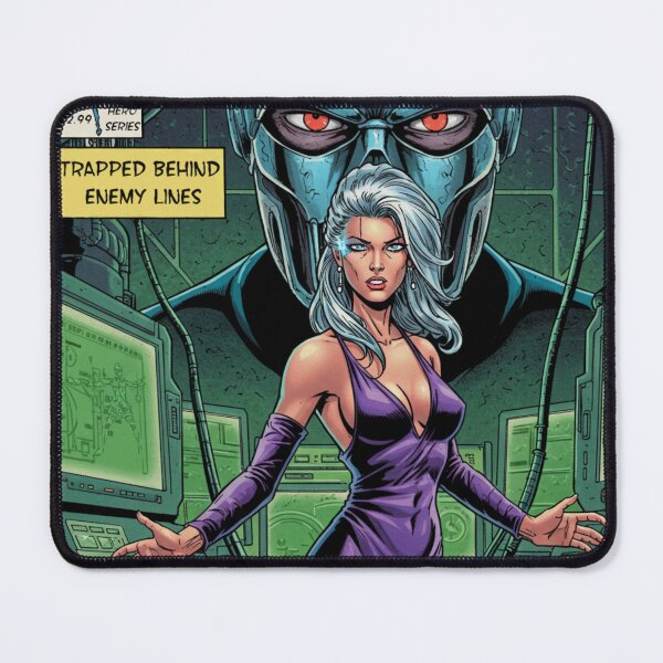 Item preview, Shadow Code Agent in Danger. Comic book cover. designed and sold by JonelleTshirts.