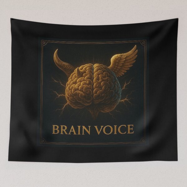 Item preview, Surreal Brain with Angel and Devil designed and sold by Shadow1995.