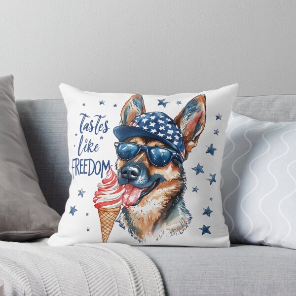 Item preview, Tastes Like Freedom German Shephard designed and sold by TheEmptyBottleStudio.