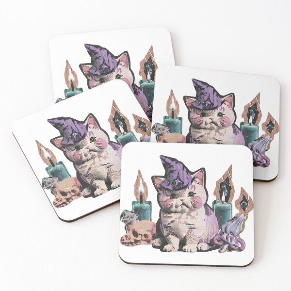 Item preview, Witchy Cat Ritual designed and sold by meaowclub.