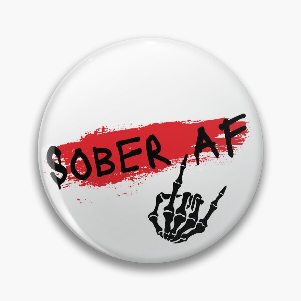 Item preview, Sober AF designed and sold by Road To Recovery.