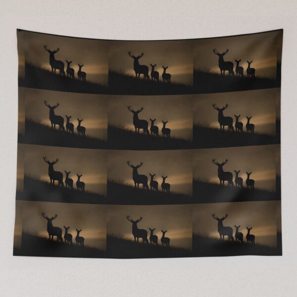 Item preview, Red Deer at dawn designed and sold by Andy Beattie.