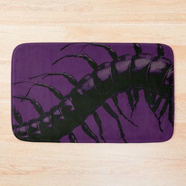 Item preview, Centipede - dark purple creepy scolopendra designed and sold by Fantasy Cache.