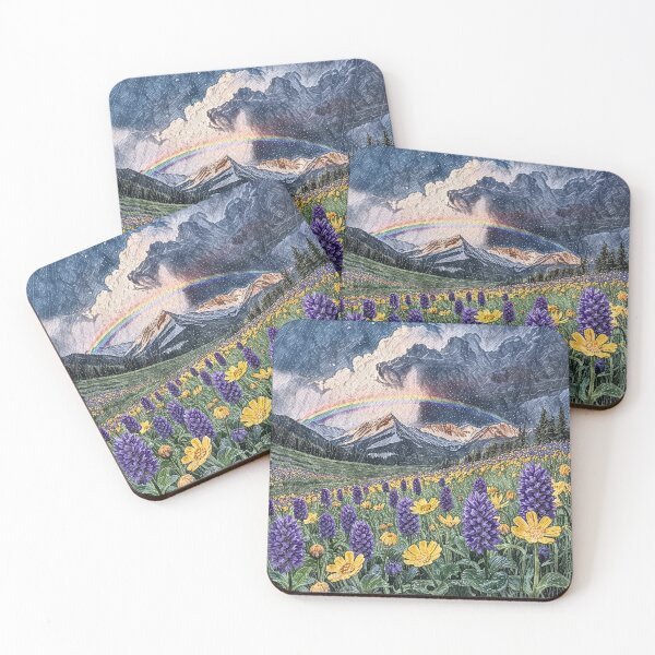Item preview, Springtime in the Rockies  designed and sold by Interrupt Art.