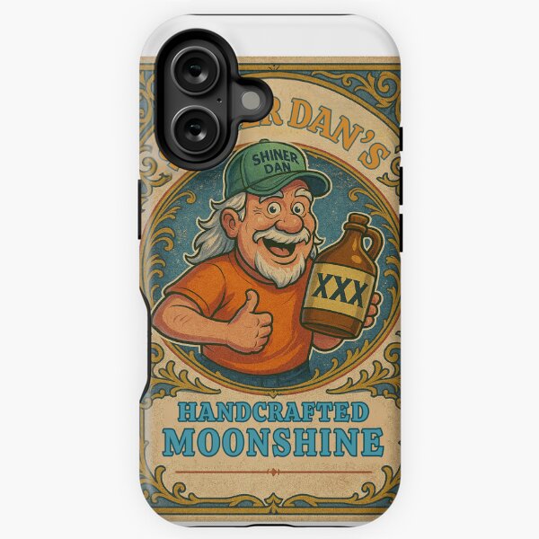 Item preview, SHINER DAN'S HANDCRAFTED MOONSHINE designed and sold by CDub-Designs.