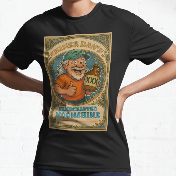 Item preview, SHINER DAN'S HANDCRAFTED MOONSHINE designed and sold by CDub-Designs.