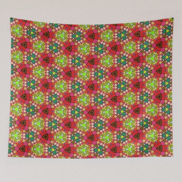 Item preview, form surface creativity chromaticity diagram aesthetics mosaic seamless colorful repeat pattern designed and sold by Abrahamjrnd.