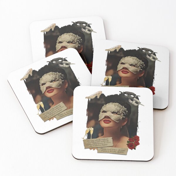 Item preview, She Was Utterly Radiant Sophie Baek Masquerade Ball Quote Netflix designed and sold by KamiTrendz.