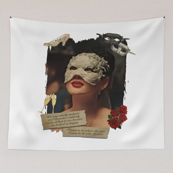 Item preview, She Was Utterly Radiant Sophie Baek Masquerade Ball Quote Netflix designed and sold by KamiTrendz.