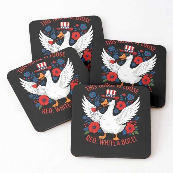 Item preview, This Goose Is Loose Red White And Boze Goose 4th Of July designed and sold by cawtoon.
