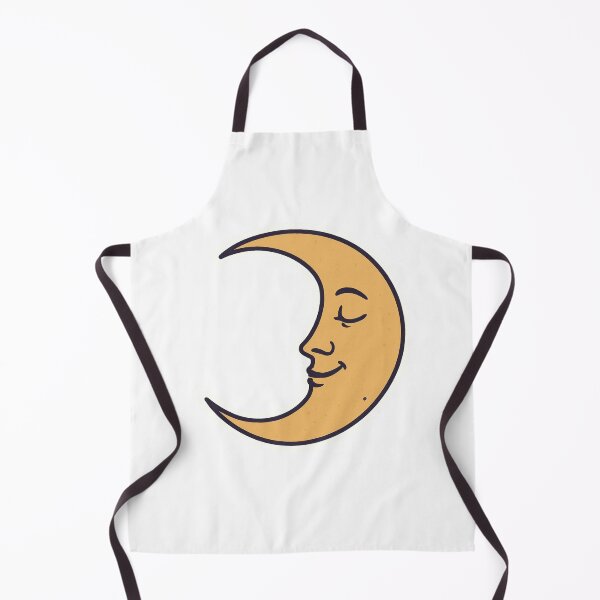 Item preview, Vintage Crescent Moon Face designed and sold by dontblong.