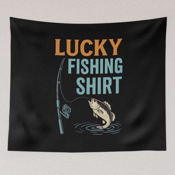 Item preview, This Is My Lucky Fishing Fisherman's Favorite Artwork designed and sold by cawtoon.