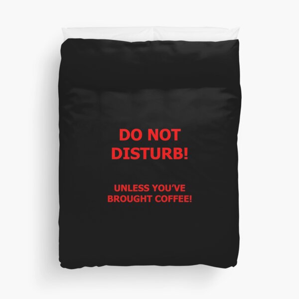 Item preview, Do Not Disturb (coffee) designed and sold by Andy Beattie.