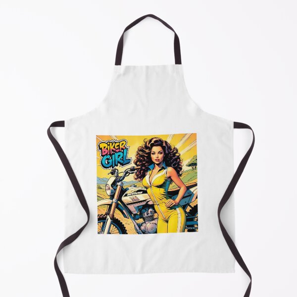 Item preview, Beautiful biker girl design, for girls who like comic-style adrenaline #8. designed and sold by UrbanTRIP.
