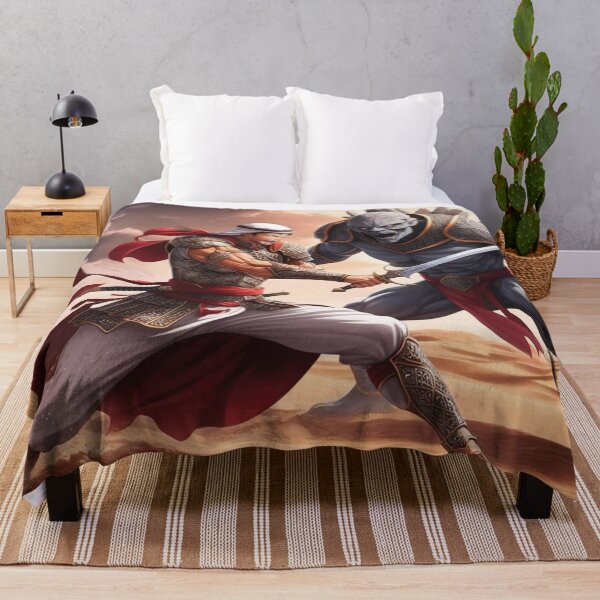 Item preview, Persian warrior vs. desert monster designed and sold by MerlinWear.