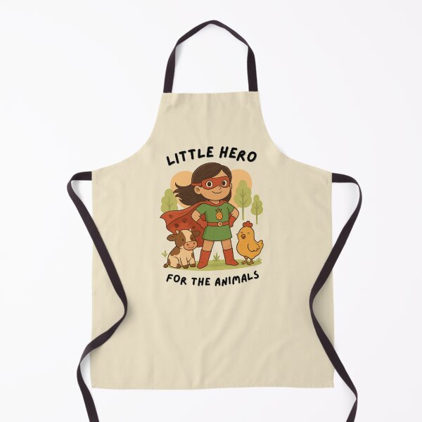Item preview, Little Hero for the Animals – Vegan Superkid  designed and sold by karinasalwaszka.