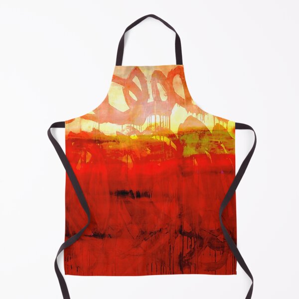 Item preview, Red Brush Sunset designed and sold by ViaARTfactory.