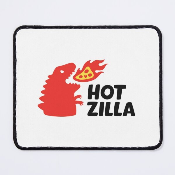 Item preview, HOT ZILLA Pizza Logo Design designed and sold by darkskinbender.