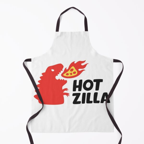 Item preview, HOT ZILLA Pizza Logo Design designed and sold by darkskinbender.