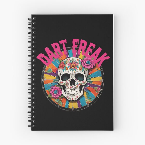 Item preview, Dart Freak Skull Floral Dartboard Design designed and sold by Lasheets.
