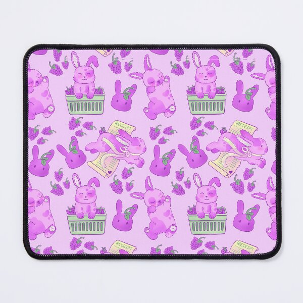 Item preview, Grape Bunny Pattern – Cute Kawaii Animal Illustration  designed and sold by KandiiJar.