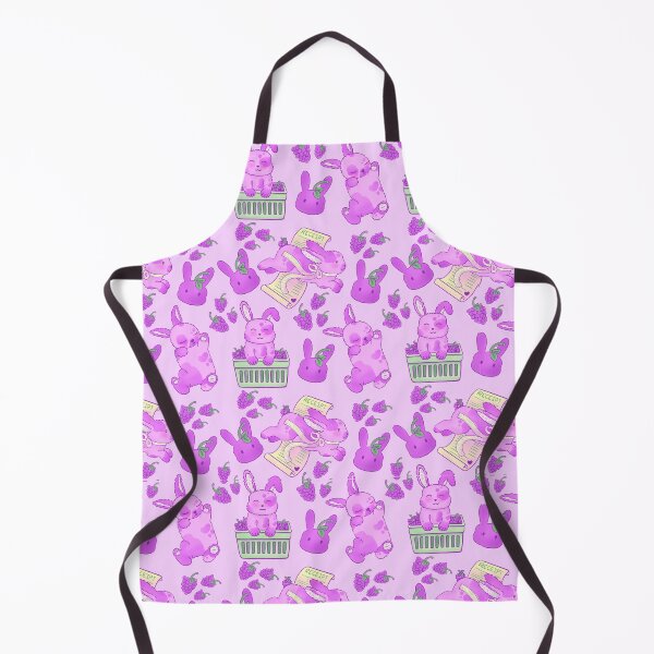 Item preview, Grape Bunny Pattern – Cute Kawaii Animal Illustration designed and sold by KandiiJar.