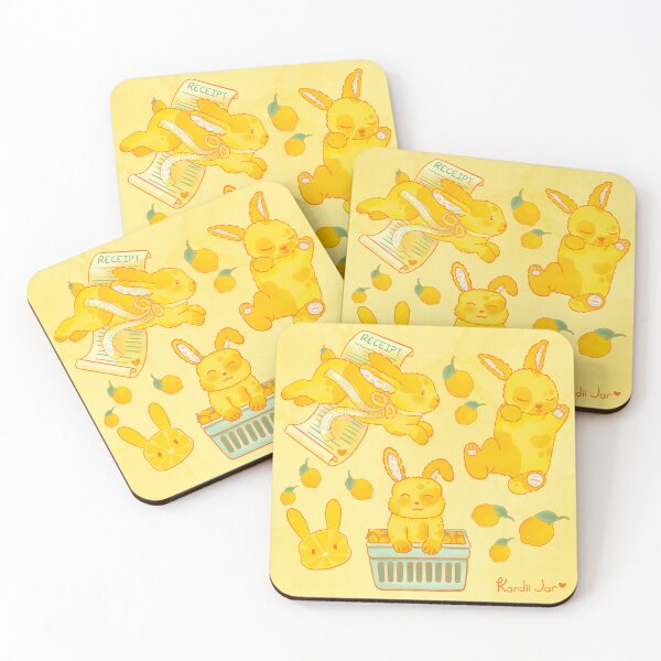 Item preview, Lemon Bunny Pattern – Cute Kawaii Animal Illustration  designed and sold by KandiiJar.