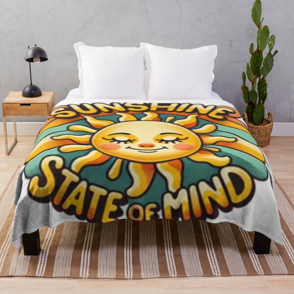 Item preview, Sunshine State of Mind – Retro 70s Happy Sun Design designed and sold by MTeesGA.