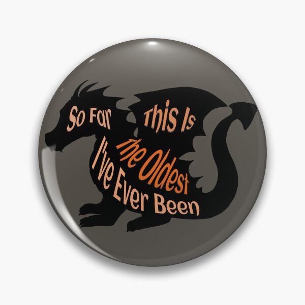 Item preview, "So far this is the oldest I've ever been" funny quotes, birthday shirts, dinosaur,  designed and sold by karinasalwaszka.