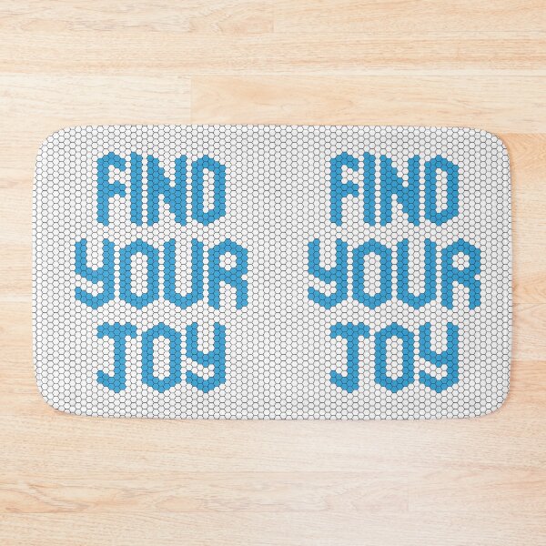 Item preview, Find Your Joy Blue Mosaic Mental Health Reminder designed and sold by kakarikihill.